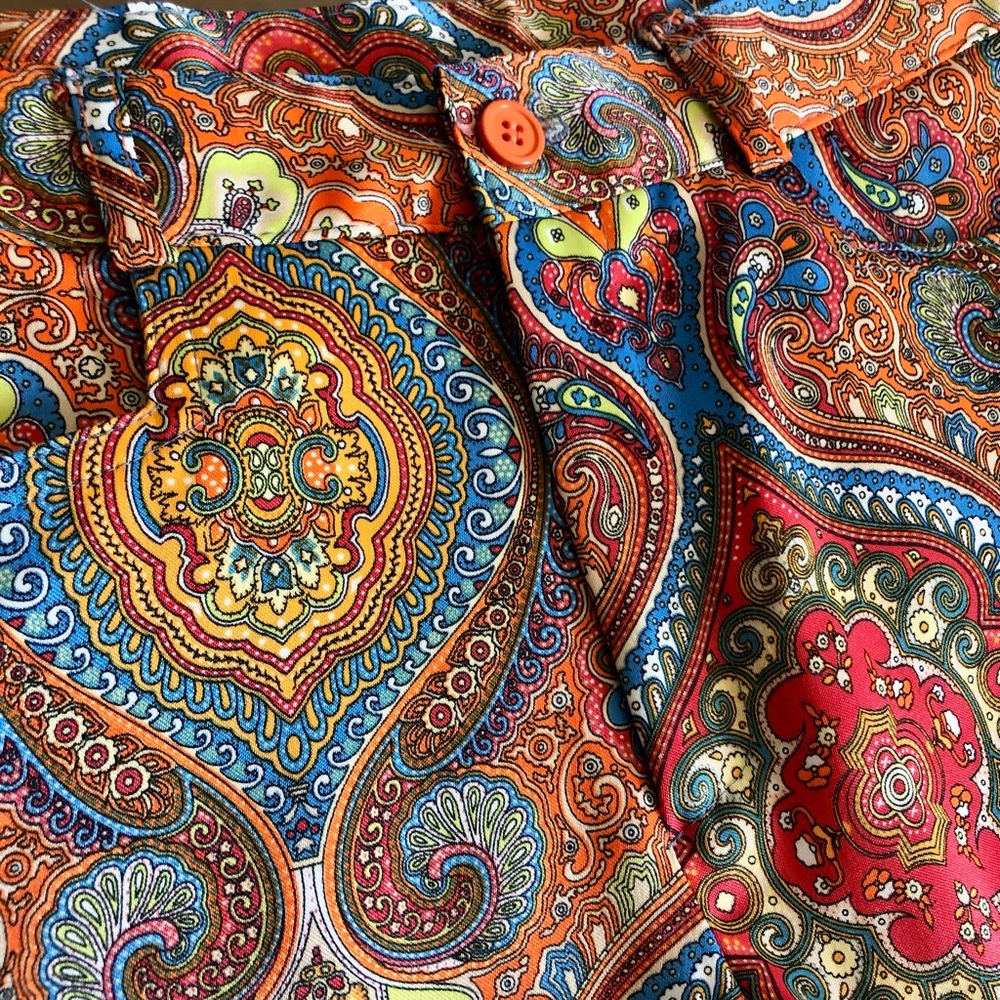 SANS SOUCI Paisley Pant Size Small
